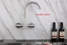 Robinet cuisine mural mélangeur monocommande inox acier… – vue 4