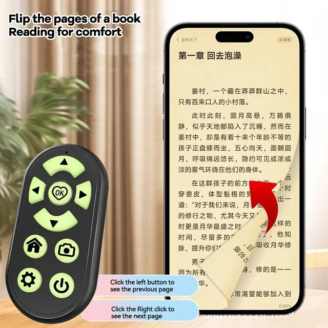 Télécommande Bluetooth sans fil pour téléphone portable – vue 5