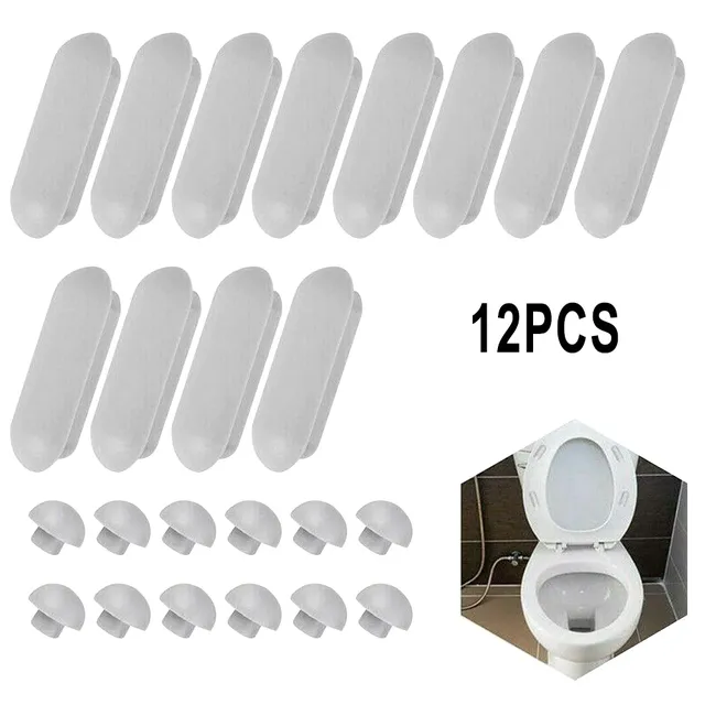 Lot douze tampons antichoc autocollants silicone… – vue 6