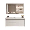 Lavabo moderne en céramique de chêne