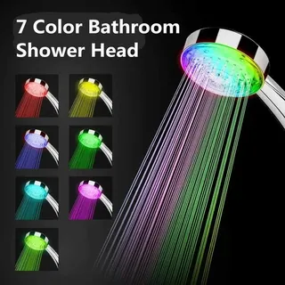 Pommeau de douche LED à 7 couleurs changeantes