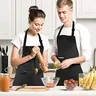 Tablier de cuisine tablier de Chef à col licou avec… – vue 5