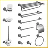 Kit d'accessoires gris HOHardware en acier inoxydable – vue 2