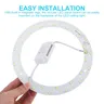 Plafonnier panneau LED circulaire magnétique 15W… – vue 4
