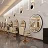 Miroir décoratif rond pour Salon de coiffure – vue 5