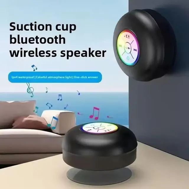 Haut-parleur Bluetooth étanche pour salle de bain – vue 3