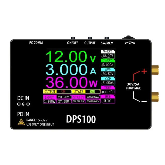 Alimentation réglable 100W 30V 5A – vue 6