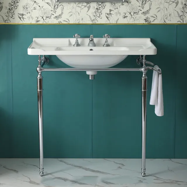 Lavabo sur pied pour salle de bain – vue 3