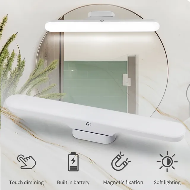 LED miroir de maquillage lumières magnétique suspendu…