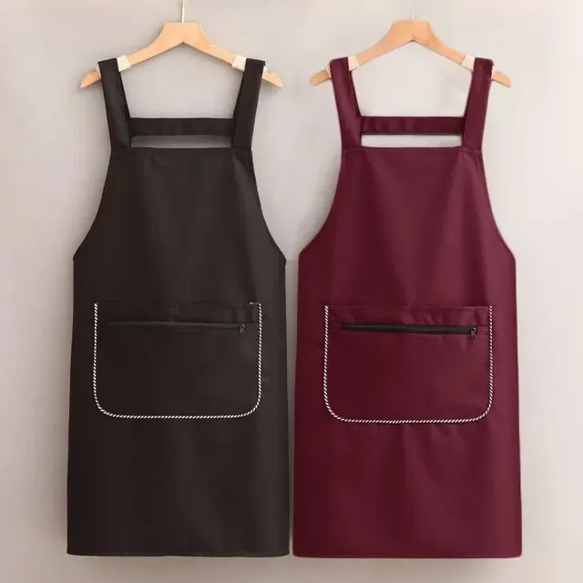 Tablier de cuisine à l'huile imperméable tabliers de… – vue 2