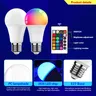 Ampoules LED AC 220V E27 RGB Bombillas lampe à LED… – vue 3