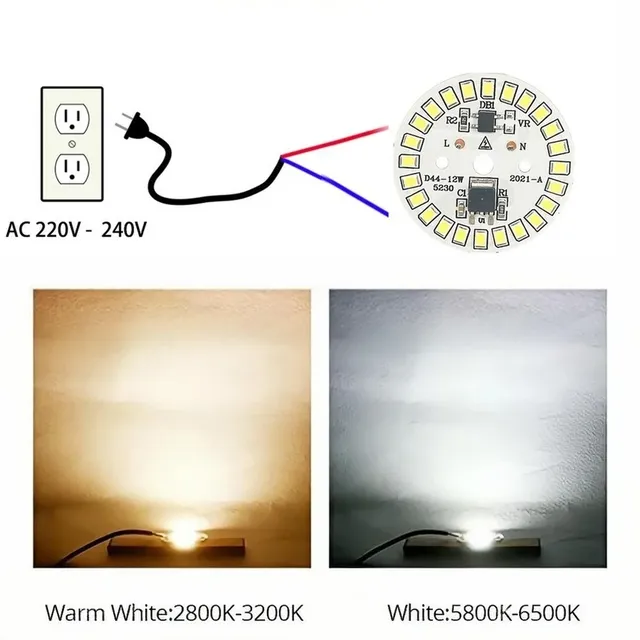 Puce LED pour ampoule 3W 5W 7W 9W 12W SMD 2835 perles de… – vue 3