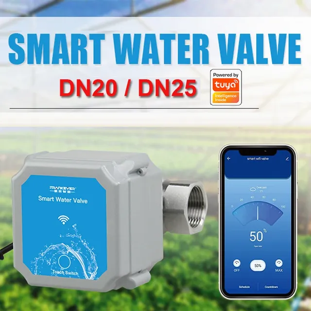 Vanne d'eau Wifi Tuya