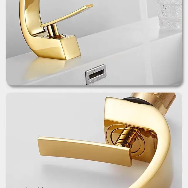 Mitigeur monocommande lavabo vasque bec haut cascade… – vue 3