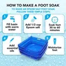 Bain de pieds de piscine pliable Portable – vue 5