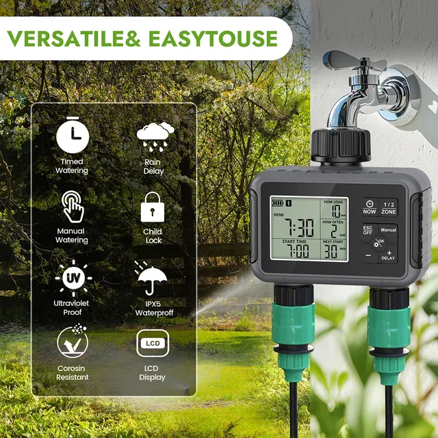 Système d'arrosage intelligent – vue 2