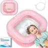 Lavabo gonflable en PVC pour le lavage des cheveux au lit – vue 6