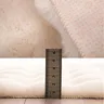 Tapis ovale en peluche doux – vue 3
