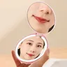 Miroir maquillage LED double face grossissement 1X 5X… – vue 2