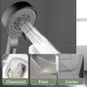 Pommeau de douche noir à 5 Modes d'économie d'eau – vue 3