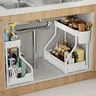 Support de rangement Ă Double couche