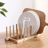 Support rangement assiettes bois bambou écologique… – vue 4
