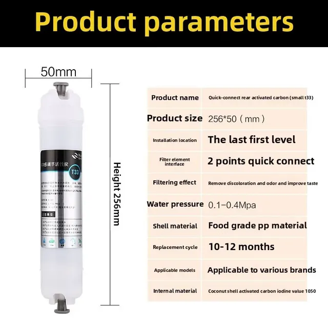 Élément filtrant de remplacement – vue 5