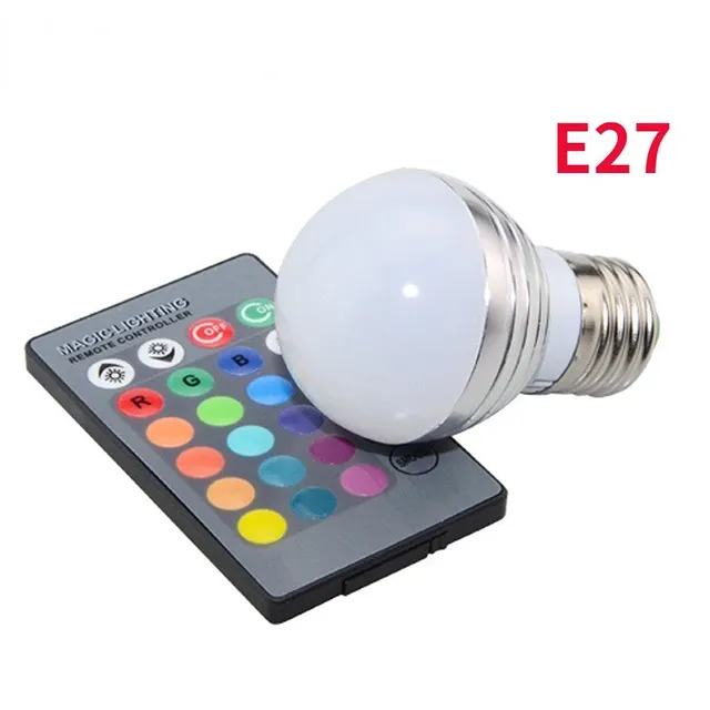 Ampoule LED Lampe 3W inda E14 RGB Lampe Colorée Ampoule… – vue 3