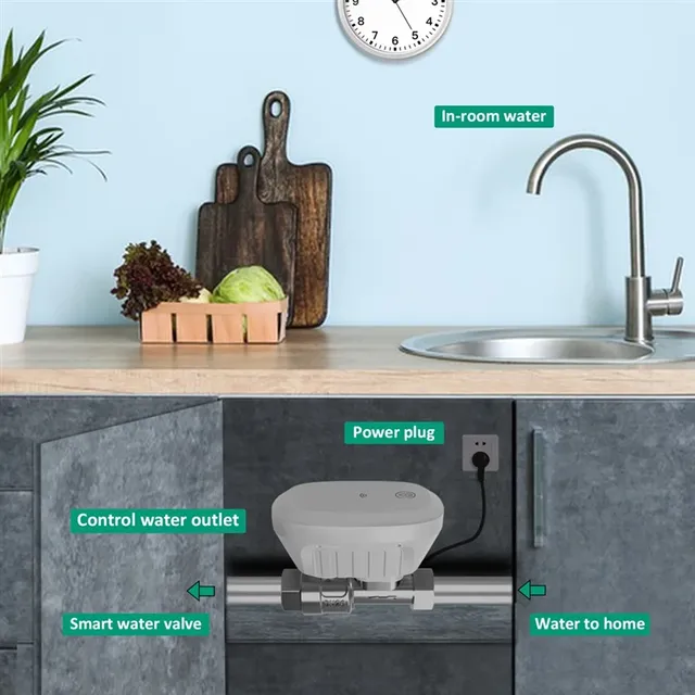 Vanne d'eau intelligente Wifi AT21-Tuya – vue 6