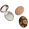 Miroir poche ovale compact coque liège imprimé vintage… – vue 6