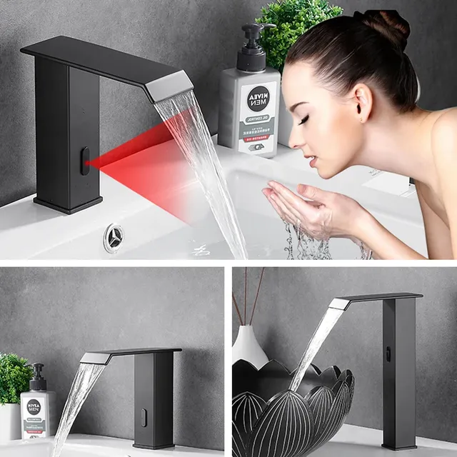 Robinet de lavabo de salle de bains à capteur Intelligent – vue 2