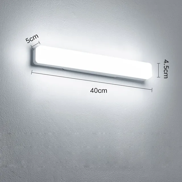 Applique murale LED miroir salle bain design organique… – vue 6