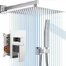 Ensemble de robinets de douche chromés – vue 2
