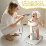Machine de bain debout pour bébé, Support de douche pour bébé, Support de douche sur pied, Support de bain pour bébé, mains mères portables et libres