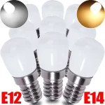 Ampoule LED E12 E14 220V, haute luminosité, pour réfrigérateur, affichage de réfrigérateur, Mini veilleuses, projecteur LED blanc chaud