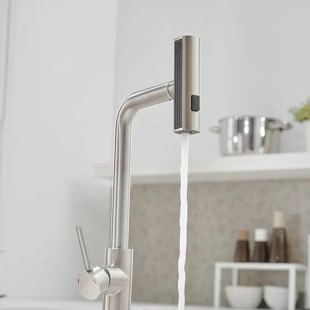 Robinets de cuisine noirs gris – vue 4