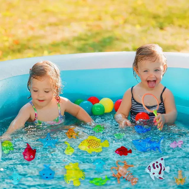 Enfants baignoire jouet de pêche piscine eau flottant… – vue 2
