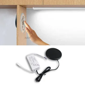 Interrupteur tactile pour armoire, capteur de pénétration haute puissance 250W 110V 220V, interrupteur LED AC, prise US EU noir blanc Interrupteur tactile pour armoire, capteur de pénétration haute puissance 250W 110V 220V, interrupteur LED AC, prise US EU noir blanc