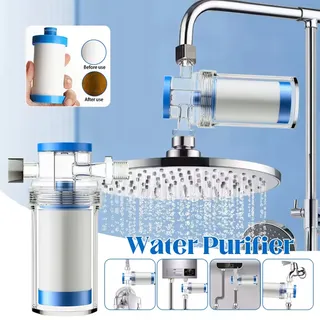 Purificateur sortie universel tuyau d'eau filtre Pp coton douche bain…