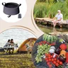 Seau pliable étanche huit litres léger compact portable… – vue 5