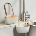Évier de cuisine éponges porte-savon salle de bain plat Drain panier d&rsquo;eau stockage support de séchage accessoires organisateur