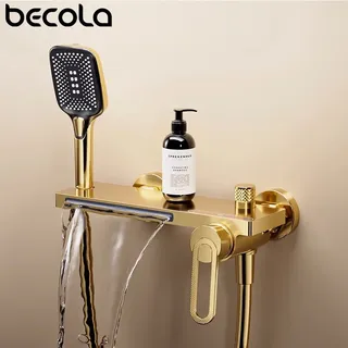 Robinet mitigeur de baignoire et de douche à poignée unique