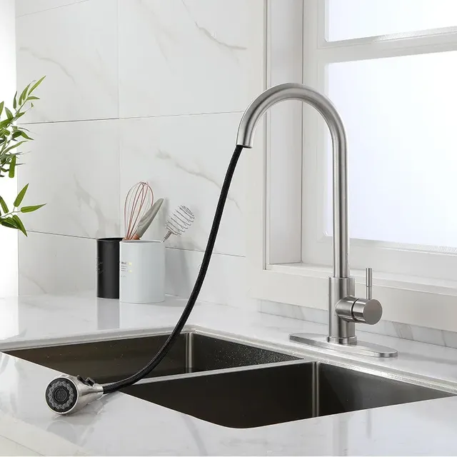Robinets de cuisine en acier inoxydable 304 – vue 2