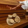 Appui-tête de sauna pour se détendre – vue 3