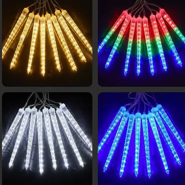 Guirlande lumineuse extérieure stalactite LED blanc… – vue 4