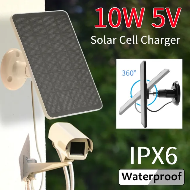 Panneaux solaires portables 10W 5V – vue 2