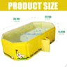 Baignoire pliable bébé PVC compacte rangement portable… – vue 6