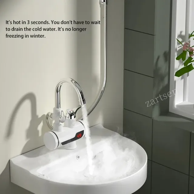 Robinet chauffe-eau sans réservoir 3000W – vue 3