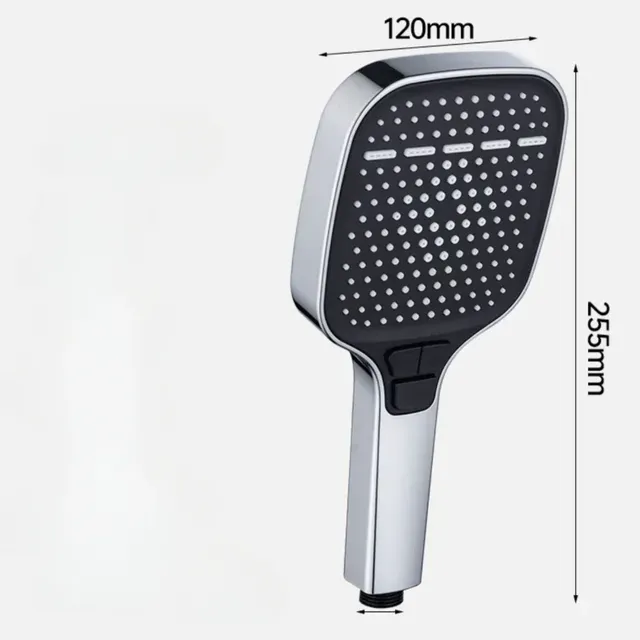Pommeau douche main ABS multijets pluie rectangulaire… – vue 5