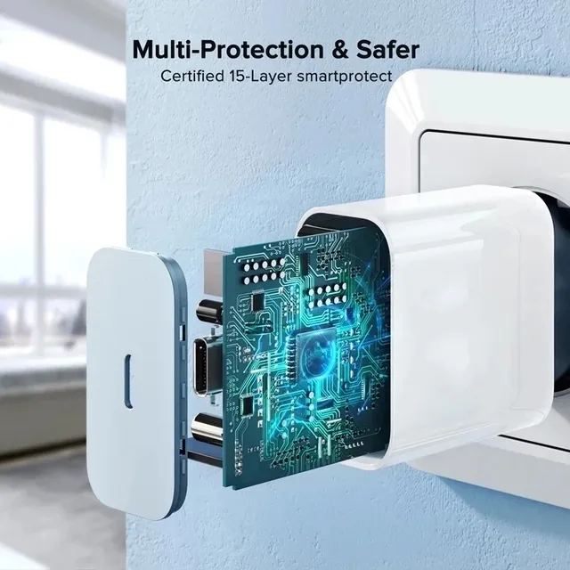 Chargeur PD 20W Charge rapide USB C chargeur pour iPhone… – vue 4